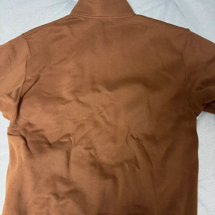 [BUNJANG] GU Half-Zip Sweatshirt (Brown) - Men's / (M) GU 하프집업 스웻셔츠