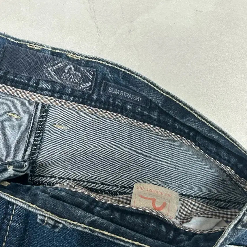 [BUNJANG] EVISU ORIGIN Denim Jeans / 에비수 ORIGIN 데님 청바지 32