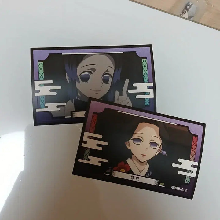 [BUNJANG] Demon Slayer Shinobu/Tamayo Deco Sticker Bundle / 귀칼 시노부/타마요 데코 스티커 껌 일괄
