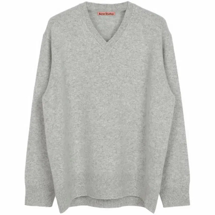 [BUNJANG] Acne Studios V-Neck Wool Cashmere Knit (Size L) / 아크네스튜디오 브이넥 울 캐시미어 니트 L (Acne Studios)