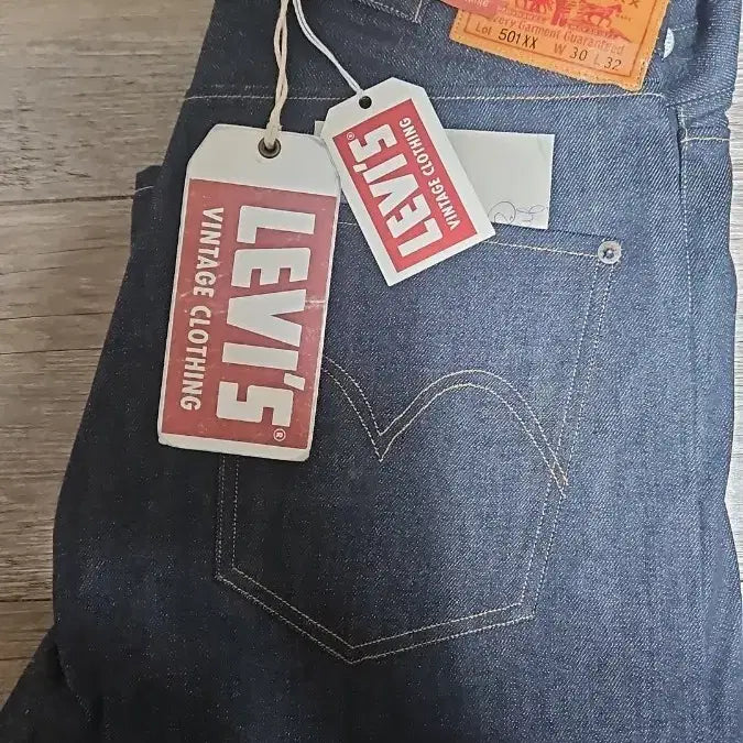 [BUNJANG] Levi's LVC 1890 501 Rigid Jeans / 리바이스 LVC 1890 501 리지드 USA 콘밀 30X32