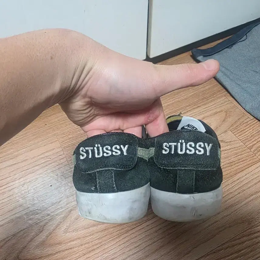 [BUNJANG] Nike SB x Stussy Blazer Low Sneakers / 나이키SBx스투시 블레이져 로우
