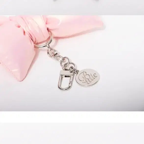 [BUNJANG] Blooming Tail Ballerina Pink Keyring / 블루밍테일 패딩 리본 키링 발레리나 핑크