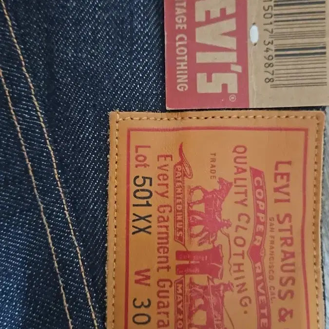 [BUNJANG] Levi's LVC 1922 501 Rigid Jeans / 리바이스 LVC 1922 501 리지드 USA 콘밀 30X32