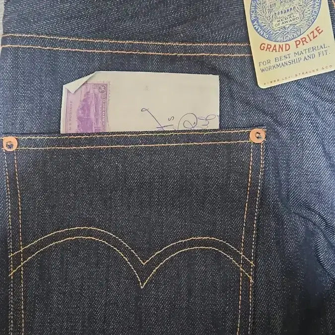 [BUNJANG] Levi's LVC 1922 501 Rigid Jeans / 리바이스 LVC 1922 501 리지드 USA 콘밀 30X32