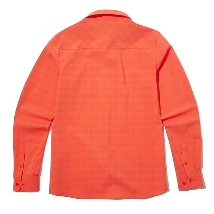 [BUNJANG] The North Face Women's Minus Tech Coral Check Long-Sleeve Shirt / [S(85)] 노스페이스 여성 마이너스 테크 코랄 체크 긴팔 셔츠