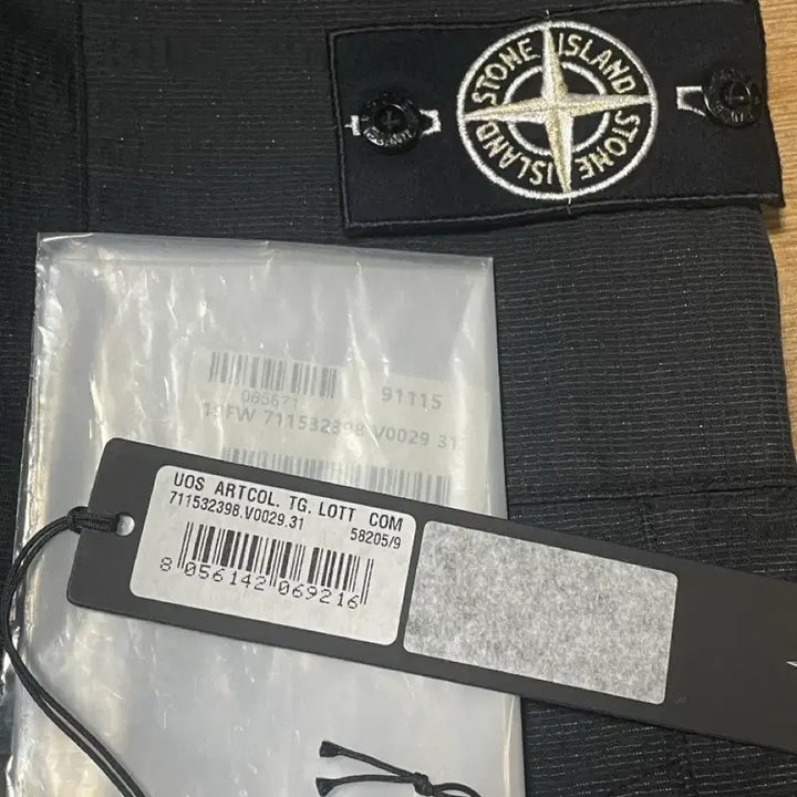 [BUNJANG] Stone Island Reflective Weave Ripstop-TC Cargo Pants / 스톤아일랜드 리플렉티브 위브 립스탑-TC 카고팬츠