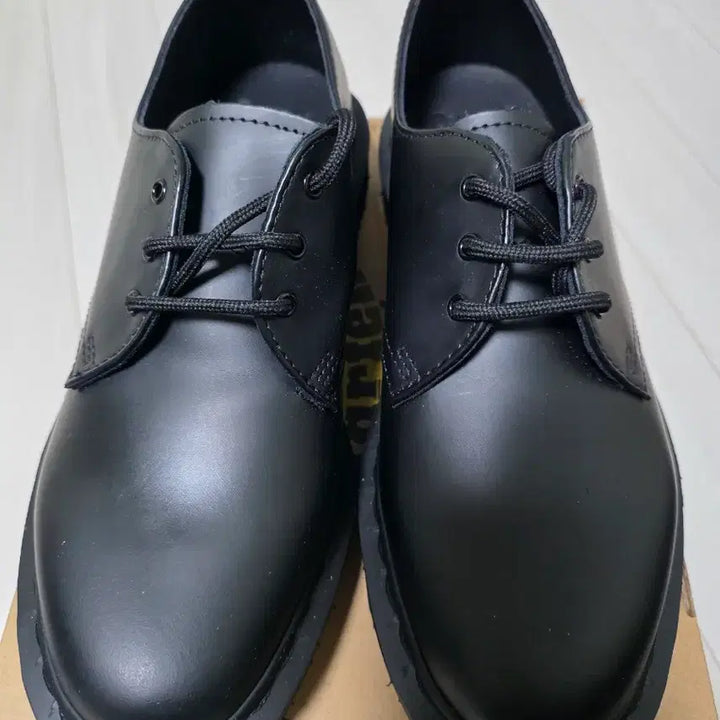 [BUNJANG] Dr. Martens 1461 Mono Black Shoes / 닥터마틴 1461 모노블랙