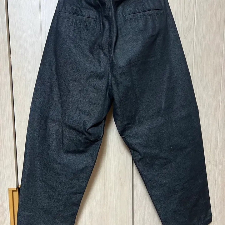 [BUNJANG] Object Matters Black Denim Carrot Fit Jeans / 오브젝트메터스 흑청 데님 캐롯핏 L