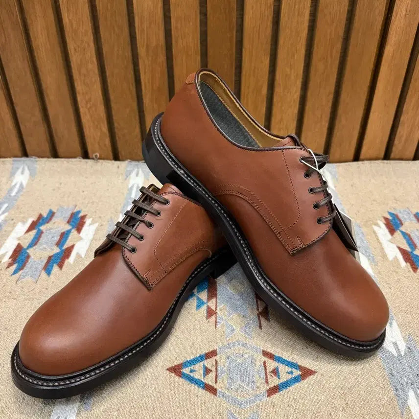 [BUNJANG] Nanamica x Regal Gore-Tex Plain Toe Shoes Brown 24ss / [255mm] 나나미카 x 리갈 고어텍스 플레인 토 슈즈 브라운 24ss