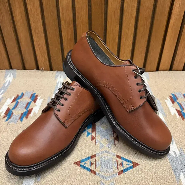 [BUNJANG] Nanamica x Regal Gore-Tex Plain Toe Shoes Brown 24ss / [255mm] 나나미카 x 리갈 고어텍스 플레인 토 슈즈 브라운 24ss