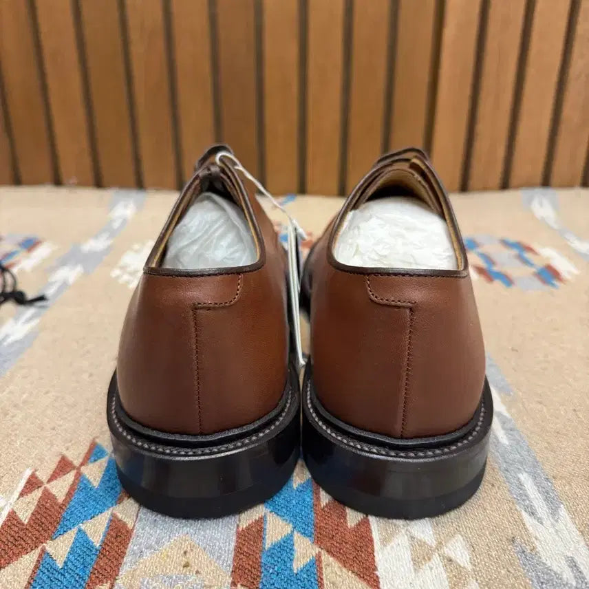 [BUNJANG] Nanamica x Regal Gore-Tex Plain Toe Shoes Brown 24ss / [255mm] 나나미카 x 리갈 고어텍스 플레인 토 슈즈 브라운 24ss