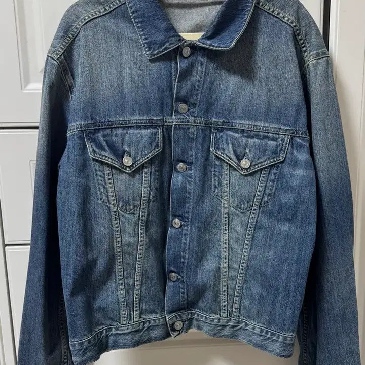 [BUNJANG] Our Legacy Gift From Mom Wash Denim Jacket 50 / 아워레가시 기프트 프롬 맘 워시 데님 자켓 50