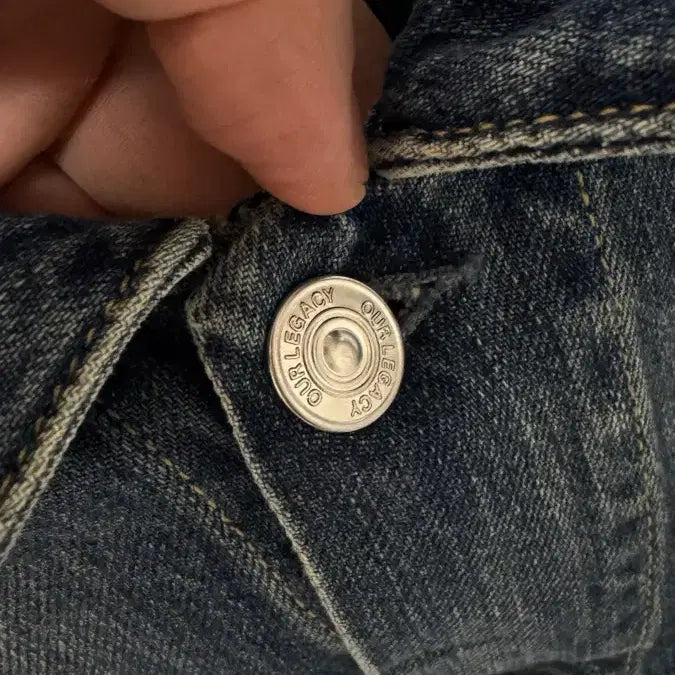 [BUNJANG] Our Legacy Gift From Mom Wash Denim Jacket 50 / 아워레가시 기프트 프롬 맘 워시 데님 자켓 50