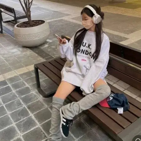 [BUNJANG] Love Bunny Oversized Sweatshirt / 러브바니 박시 맨투맨