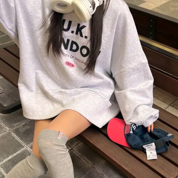 [BUNJANG] Love Bunny Oversized Sweatshirt / 러브바니 박시 맨투맨