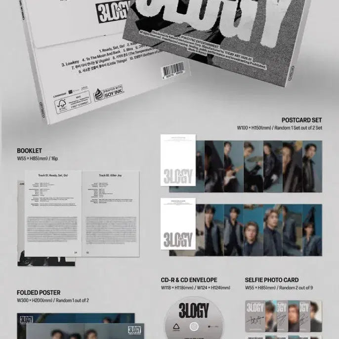 [BUNJANG] CNBLUE 3LOGY Vol.3 Album Photocard Version / 씨엔블루 3LOGY 3집 앨범 포카 버전