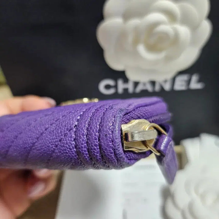 [BUNJANG] Chanel Boy Caviar Zipper Wallet / [마지막가격/풀박스/택포] 한정판 캐비어 샤넬 보이 지퍼돌이