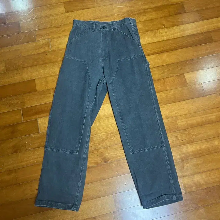 [BUNJANG] Sustam and Remain Washed Denim Pants Gray Size 1 / Sustam and Remain 워싱 데님 팬츠 그레이 1사이즈
