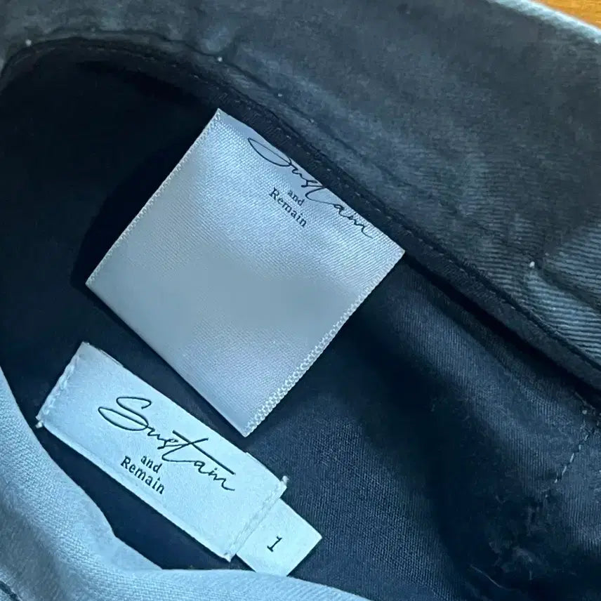 [BUNJANG] Sustam and Remain Washed Denim Pants Gray Size 1 / Sustam and Remain 워싱 데님 팬츠 그레이 1사이즈