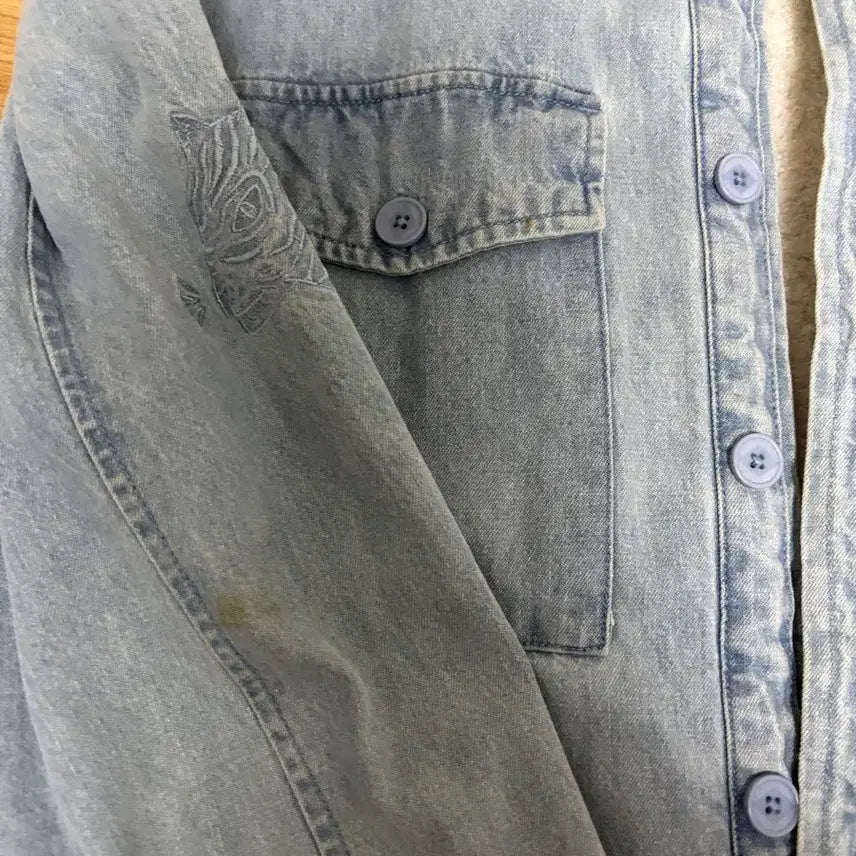 [BUNJANG] Oversized Fleece Lined Denim Jacket / 뉴질랜드에서 샀던 예쁜 기모 청자켓