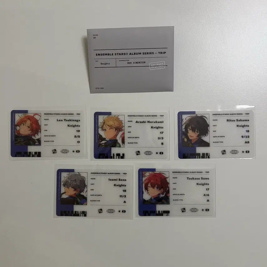 [BUNJANG] Ensemble Stars Knights Trip Album ID Card / 앙스타 나이츠 트립 앨범 아이디카드 ID카드