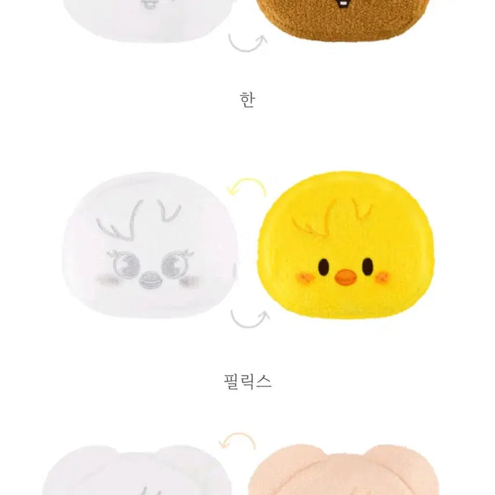 [BUNJANG] Stray Kids Felix Pop-Up MD Face Pouch / 스키주 필릭스 리버시블 페이스 파우치 스키즈 팝업 md 굿즈