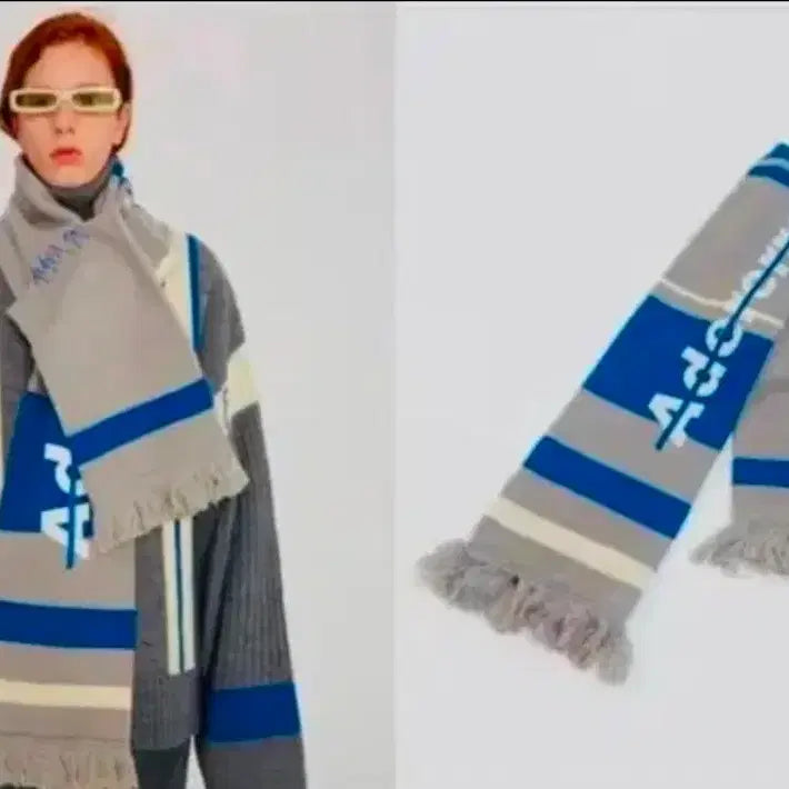[BUNJANG] ADER ERROR Apold Muffler Gray / 아더에러 19FW 아폴드 머플러 그레이