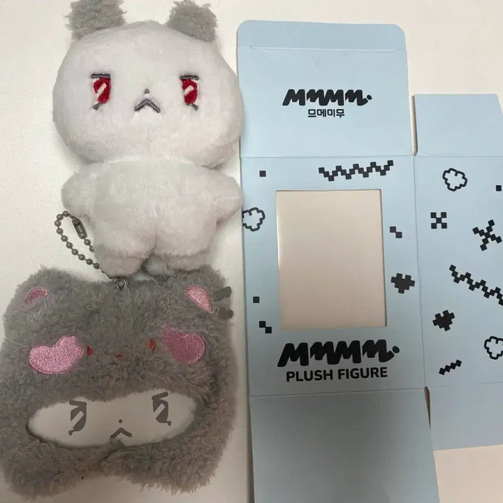 [SOLD OUT] 원가이하) 플레이브 므메미무 므모 인형+모자+박스+비공식인형옷