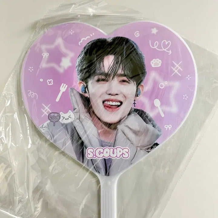 [BUNJANG] SEVENTEEN S.Coups Uchiwa Concert Item / 세븐틴 에스쿱스 우치와 슬로건 scoups 쿱스 승철 콘서트 뉴앙콘
