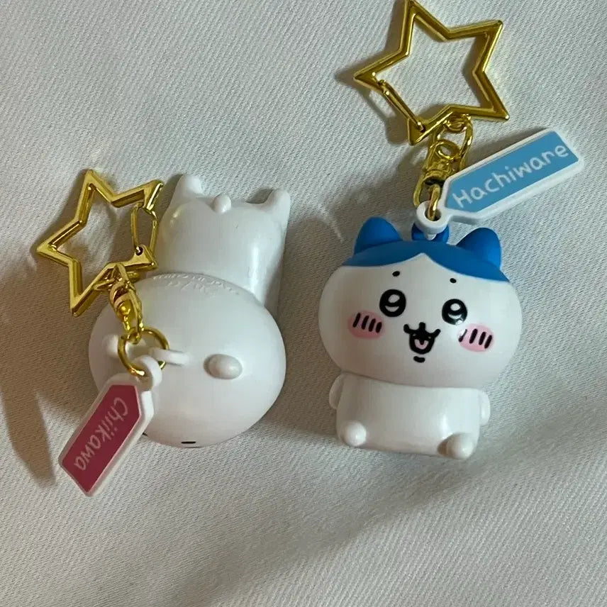 [BUNJANG] Chiikawa & Hachiware Keyring Bundle Set / (일괄) 치이카와&하치와레 키링
