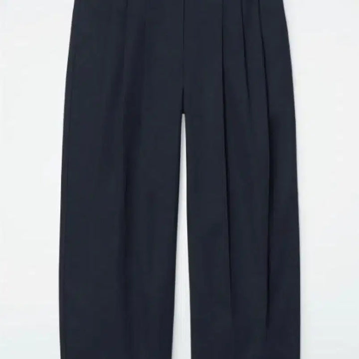 [BUNJANG] COS Pleated Barrel Leg Cotton Trousers / (24FW) COS 플리티드 배럴 레그 코튼 트라우저