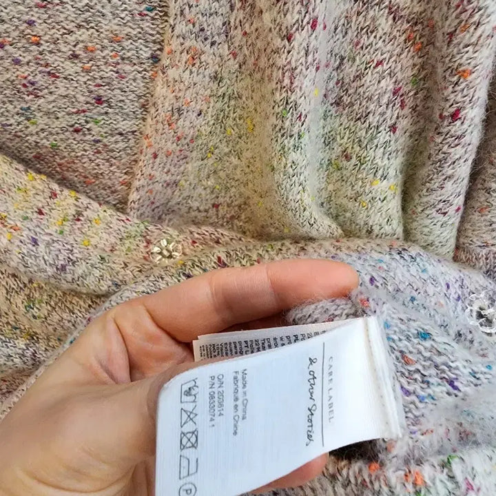 [BUNJANG] And Other Stories Rainbow Cardigan / 앤아더스토리즈 레인보우 가디건