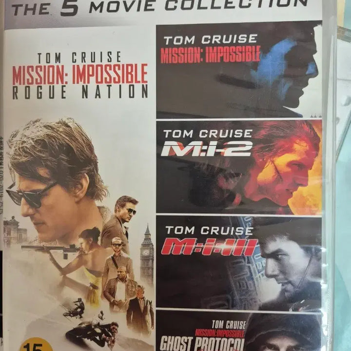[BUNJANG] Mission: Impossible 5-Movie DVD Collection / 영화 dvd 미션 임파서블  5DVD 컬렉션