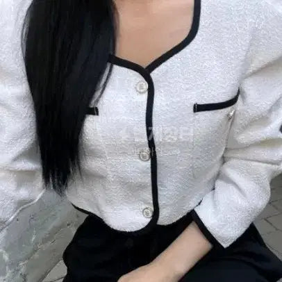 [BUNJANG] Mayvins Tweed Jacket / 메이빈스 하객룩 트위드 자켓