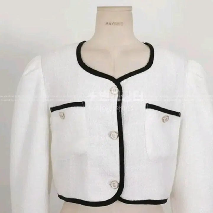 [BUNJANG] Mayvins Tweed Jacket / 메이빈스 하객룩 트위드 자켓