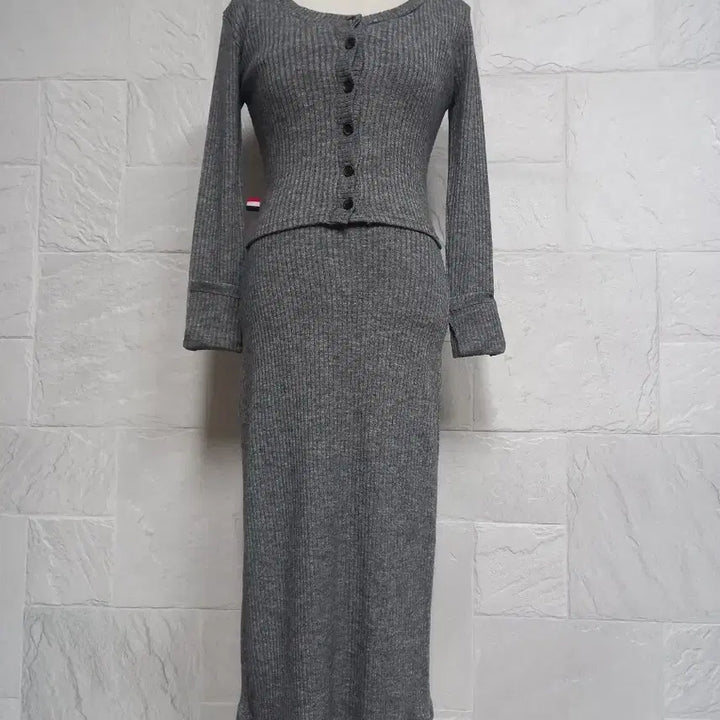 [BUNJANG] Set Dress + Cardigan (New) / 원피스+가디건 세트(새옷)