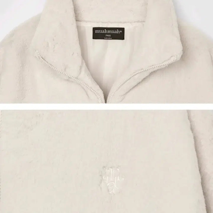 [BUNJANG] Muahmuah String Fur Jacket - Black / 무아무아 스트링 퍼자켓 블랙