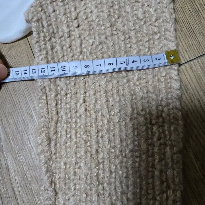 [BUNJANG] Vanessa Knit Top / (바네사 ) 부끌니트 베이지 아이보리 시스루 배색