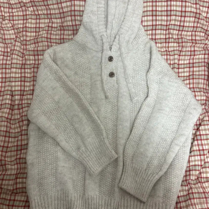 [BUNJANG] Hoodie Knit / 후드 니트