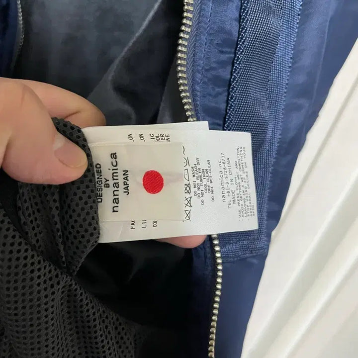[BUNJANG] Nanamica MA-1 Bomber Jacket Navy M / Nanamica 나나미카 블루종 ma-1 자켓 네이비 M size