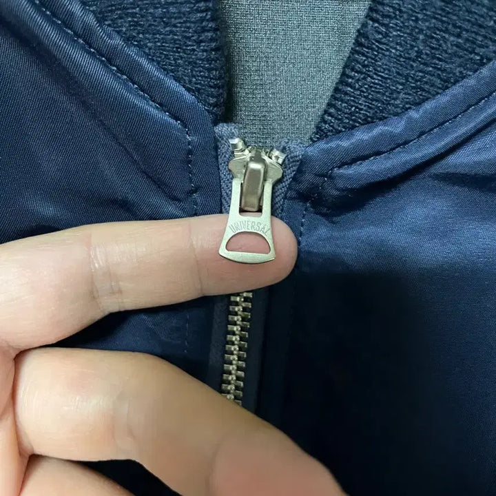 [BUNJANG] Nanamica MA-1 Bomber Jacket Navy M / Nanamica 나나미카 블루종 ma-1 자켓 네이비 M size