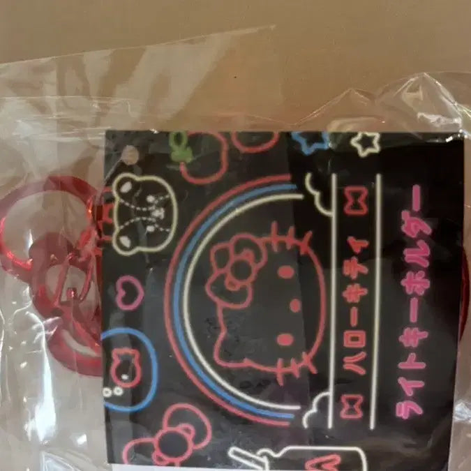 [BUNJANG] Sanrio Hello Kitty Neon Sign Light Keychain / 헬로키티 산리오 네온사인 라이트 키링