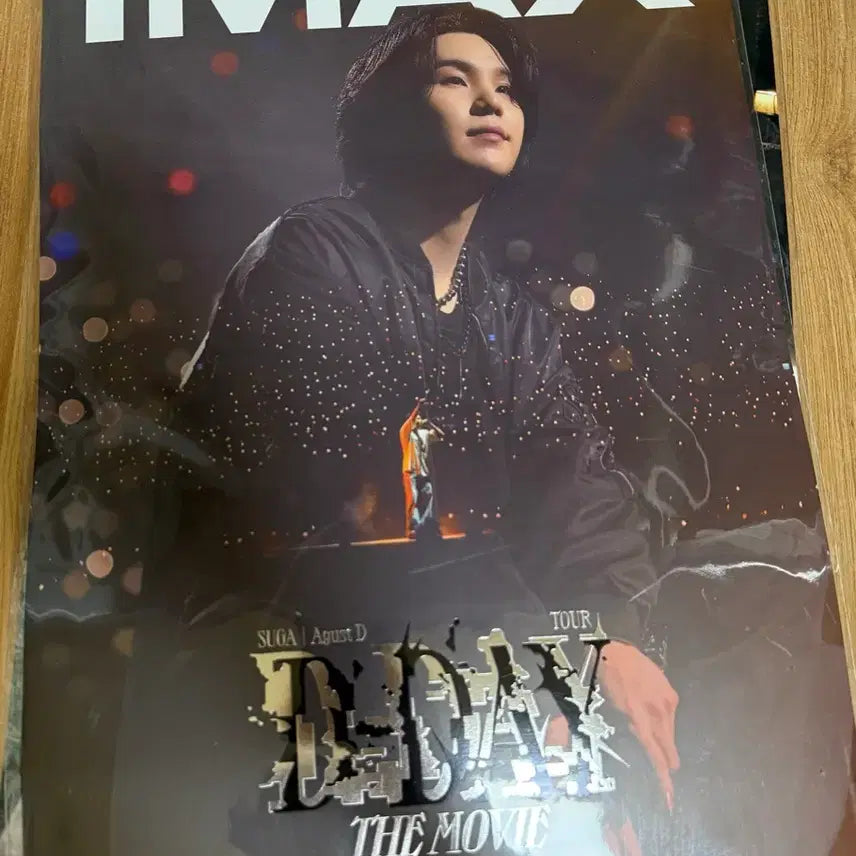 [BUNJANG] Suga Agust D D-DAY The Movie Poster / 슈가 어거스트디 D-DAY 더 무비 포스터