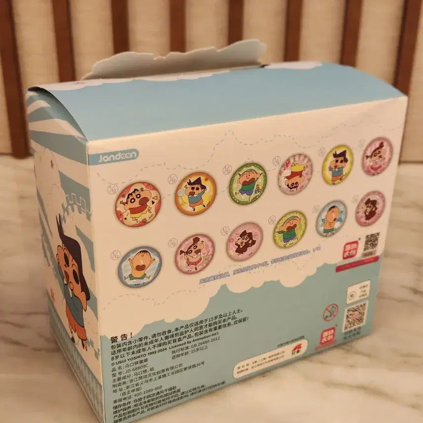 [SOLD OUT] 짱구 캔뱃지 미개봉 12종