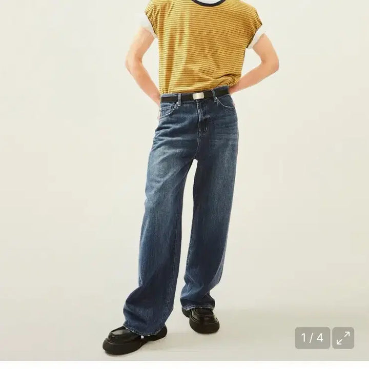 [BUNJANG] Label Archive Eliot Wide Jeans / 라벨아카이브 eliot 와이드 진 4