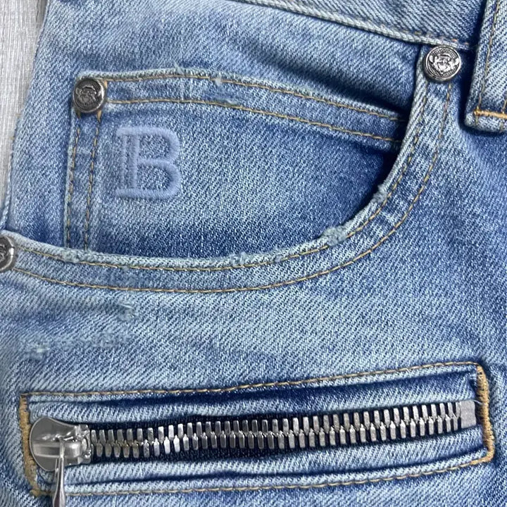 [BUNJANG] Balmain Bike Jeans (Size 33) / 발망 바이크 청바지 (33)