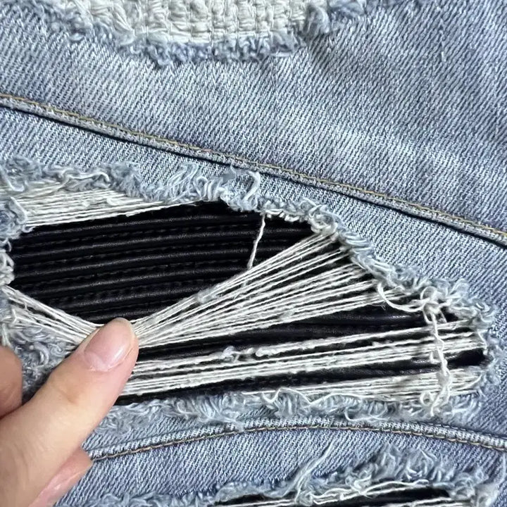 [BUNJANG] Balmain Bike Jeans (Size 33) / 발망 바이크 청바지 (33)