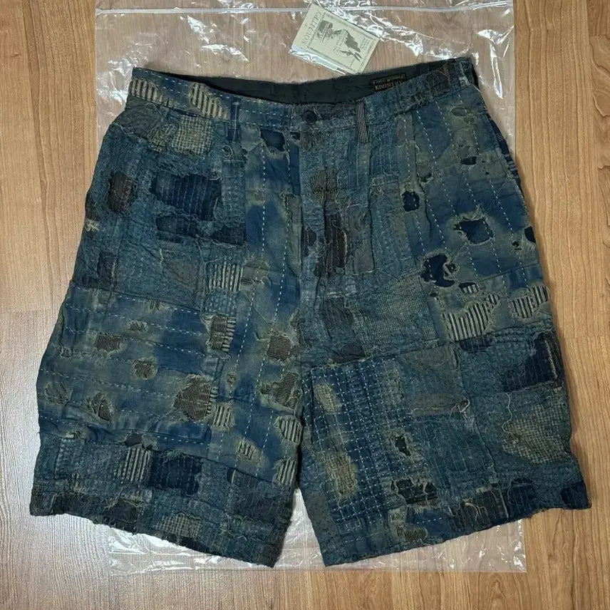 [BUNJANG] Capital Boro Ivy Denim Shorts / [4] 캐피탈 보로 Ivy 데님 반바지 새제품