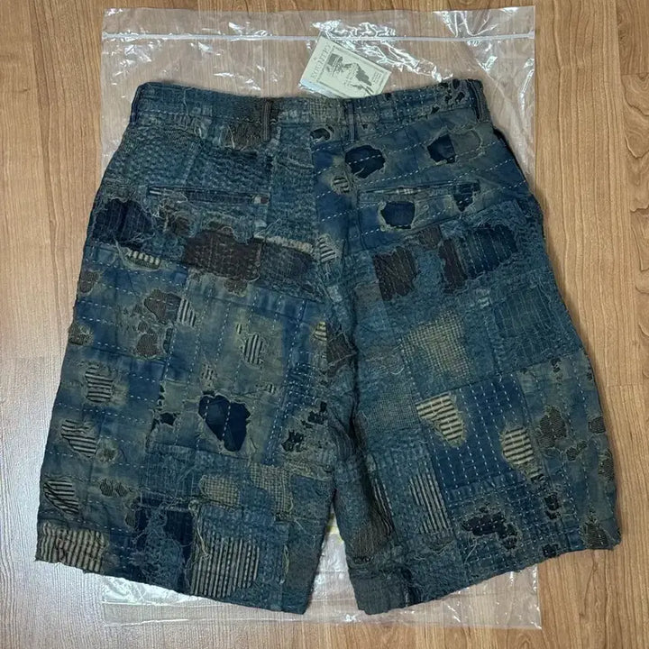 [BUNJANG] Capital Boro Ivy Denim Shorts / [4] 캐피탈 보로 Ivy 데님 반바지 새제품